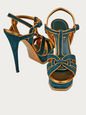 YVES SAINT LAURENT SHOES TURQUOISE 38.5 EU