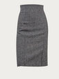 YVES SAINT LAURENT SKIRTS GREY 38 FR YV-U-207931