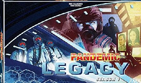 Z-Man Games Pandemic Legacy Season 1 Box Board Game (Blue)