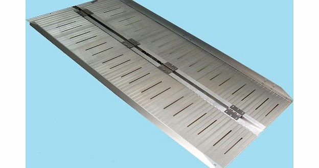Z-Tec ALUMINIUM SUITCASE STYLE RAMPS WITH CARRYING HANDLE (5 FEET)