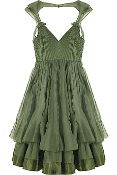 Nationale pleated dress