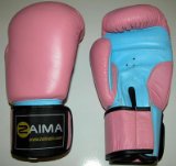 ZAIMA Boxing Gloves Leather / Pink-10oz