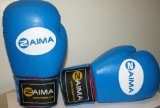 Zaima Boxing Gloves-ZAIMA- Blue/Red -10oz--New Year Sale Price