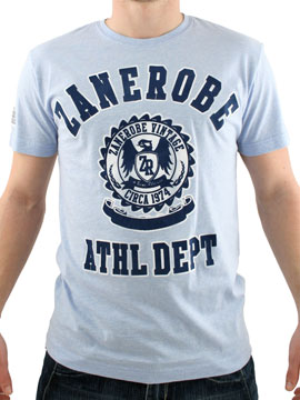Zanerobe Light Blue Athletic Department T-Shirt
