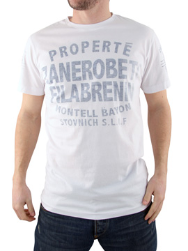 Zanerobe White Properte T-Shirt