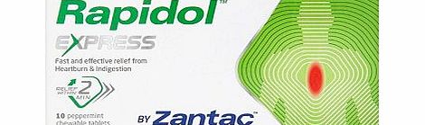 Zantac Rapidol Express 250mg Phycodol 10