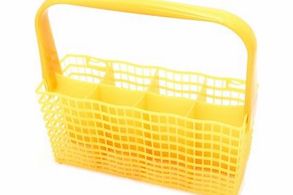 Zanussi 1524746508 Dishwasher Cutlery Basket, Yellow