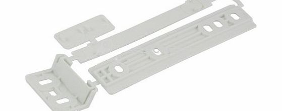 Zanussi Integrated Fridge amp; Freezer Door Plastic Mounting Bracket Fixing Slide Kit