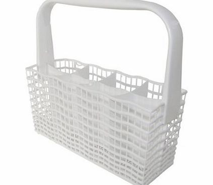 Zanussi Slimline Dishwasher Cutlery Basket - White
