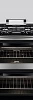 Zanussi ZCG43210XA 55cm Double Cavity LPG Gas