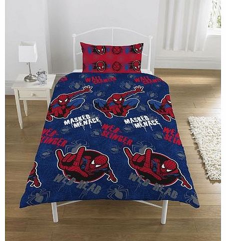 Zap Spider-Man Masked Menace Single Rotary Duvet