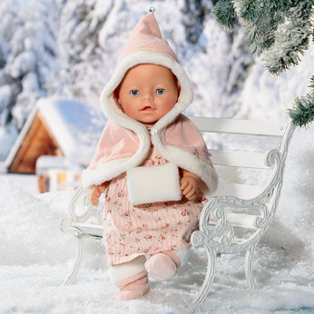 Zapf BABY Born Snow Dream Deluxe Outfit