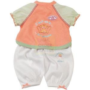 Zapf Creation - Baby Annabell Orange Top White Trousers