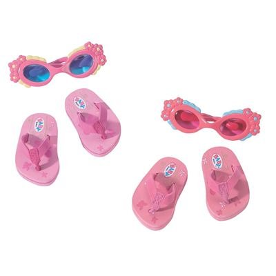 Zapf Creation - BABY born Pink Sandals & Sun Glasses