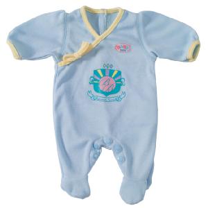 Zapf Creation BABY Born Baby Light Blue Romper Suit