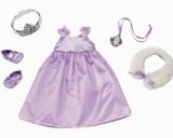 Zapf Creation Baby Born Princess Super Deluxe Set Purple