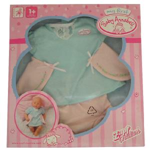 Zapf Creation My First Baby Annabell Blue Dress