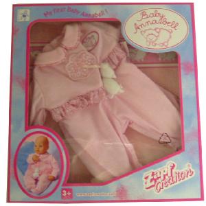Zapf Creation My First Baby Annabell Pink 2 piece with frills