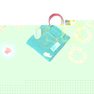 Zapf Creation My Model Jeans Neck Pouch and Ties and Gloss