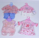 Zapf Creation Set of 4 Baby Born Dresses and Shorts