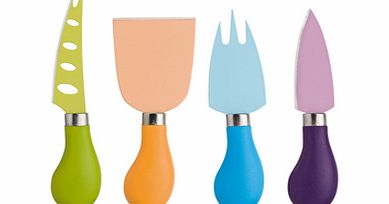 Zassenhaus Coloured Cheese Knife Set Coloured Cheese Knife