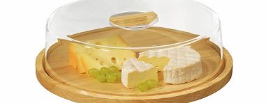 Zassenhaus Wood Beech Wood Round Cheese Board with Cover 32.5cm