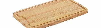 Zassenhaus Wood Rubber Wood Carving Board with Juice Grove 33 x