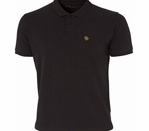 Ze ENZO Mens T-Shirt EZPL310 Black (XXL)