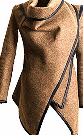Zeagoo New Fashion Thicken Fleece Faux Fur Warm Winter Coat Hoodies Jacket
