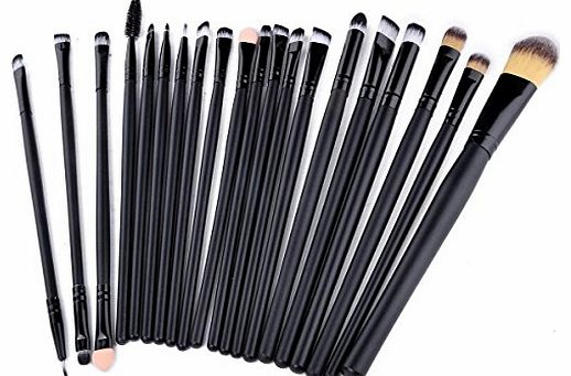 Pro Makeup 20pcs Brushes Set Powder Foundation Eyeshadow Eyeliner Lip Brush Tool