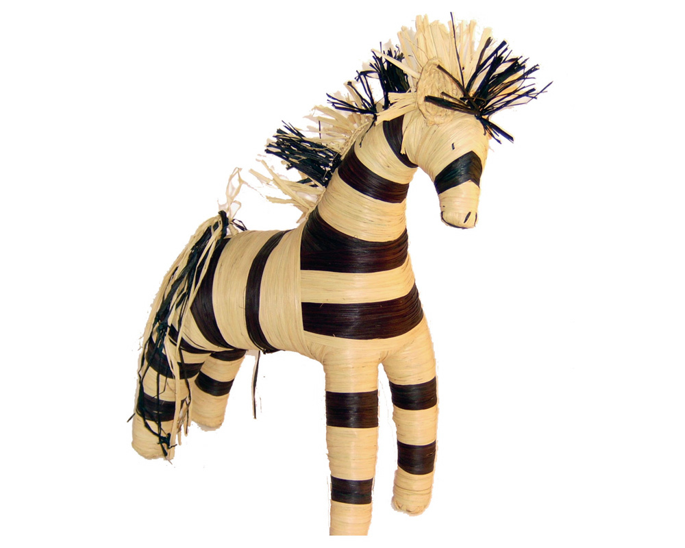 Zebra Wicker Kids Room decoration