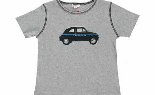 Zef Carabinieri car T-shirt Grey `2 years,4 years,6