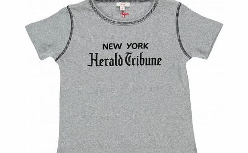 Zef New York Herald Tribune T-shirt Grey `2 years,4
