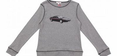 Race car T-shirt Light grey `2 years,4 years,8