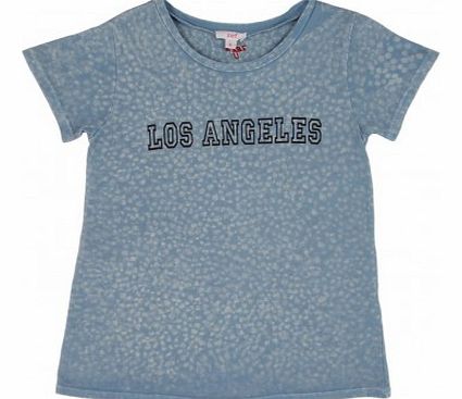 Tie-Dye Los Angeles T-shirt Blue `6 years