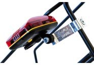 Zefal Alloy rack light bracket, silver