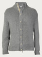 zegna knitwear light grey