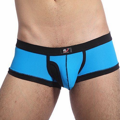 Zehui Mens Boxers Briefs Shorts Underwear Underpants Matched Sky Blue Tag M
