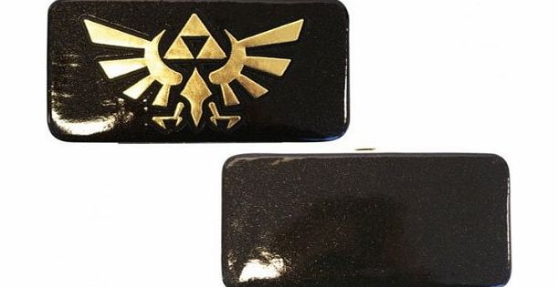 Zelda NINTENDO LEGEND OF ZELDA Girls Wallet with Gold Bird Logo, Black