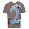 The Great Wave Tee (Cool Charcoal)