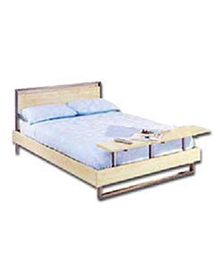 Zen 4ft 6in Bedstead with Firm Mattress