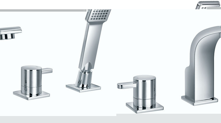 zero 4 Hole Bath Shower Mixer