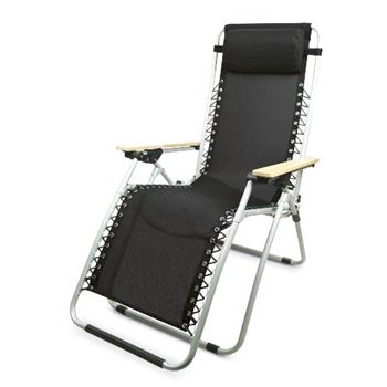 Zero Gravity Deck Chair Black - Return