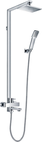 Zero Manual Shower Valve with Rigid Riser Hand