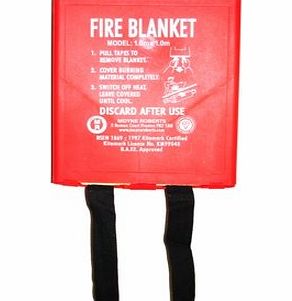 Zeta Fire Alarm Systems Fire Blanket 1.8m x 1.8m (FB20185)
