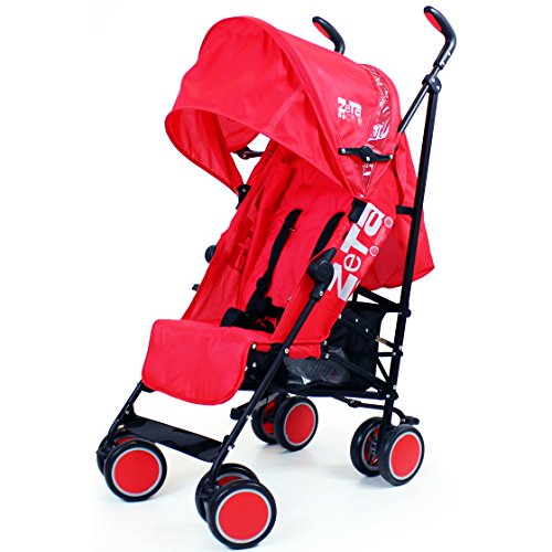ZETA  Citi Stroller Buggy Pushchair - Red