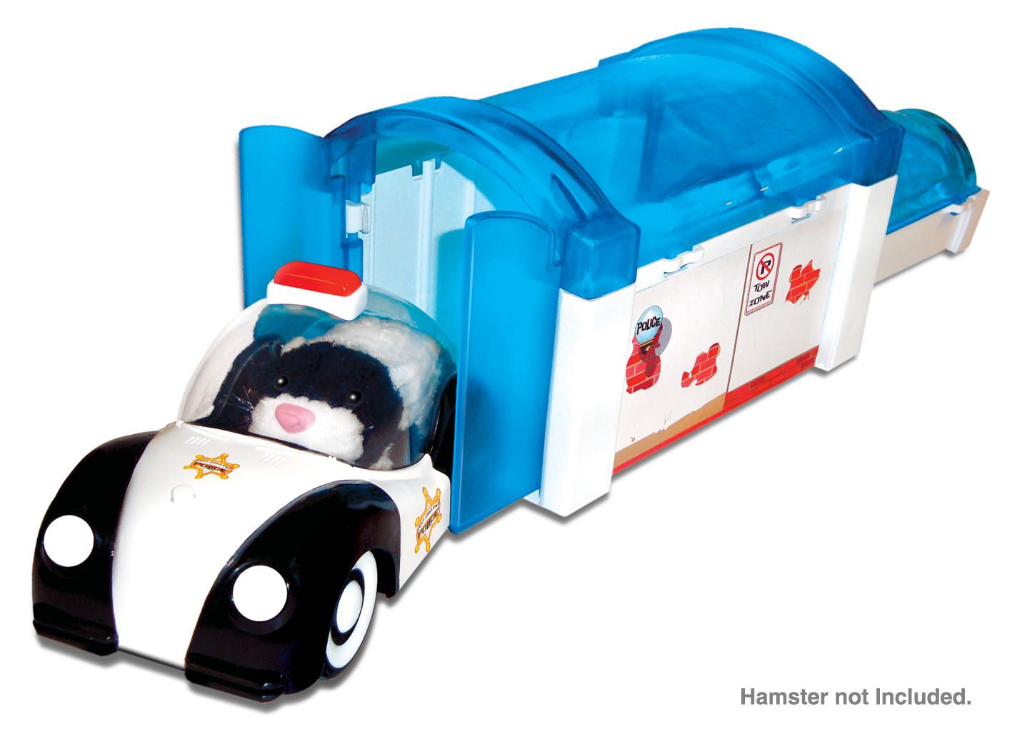 Pets Hamster On The Go - Police Car