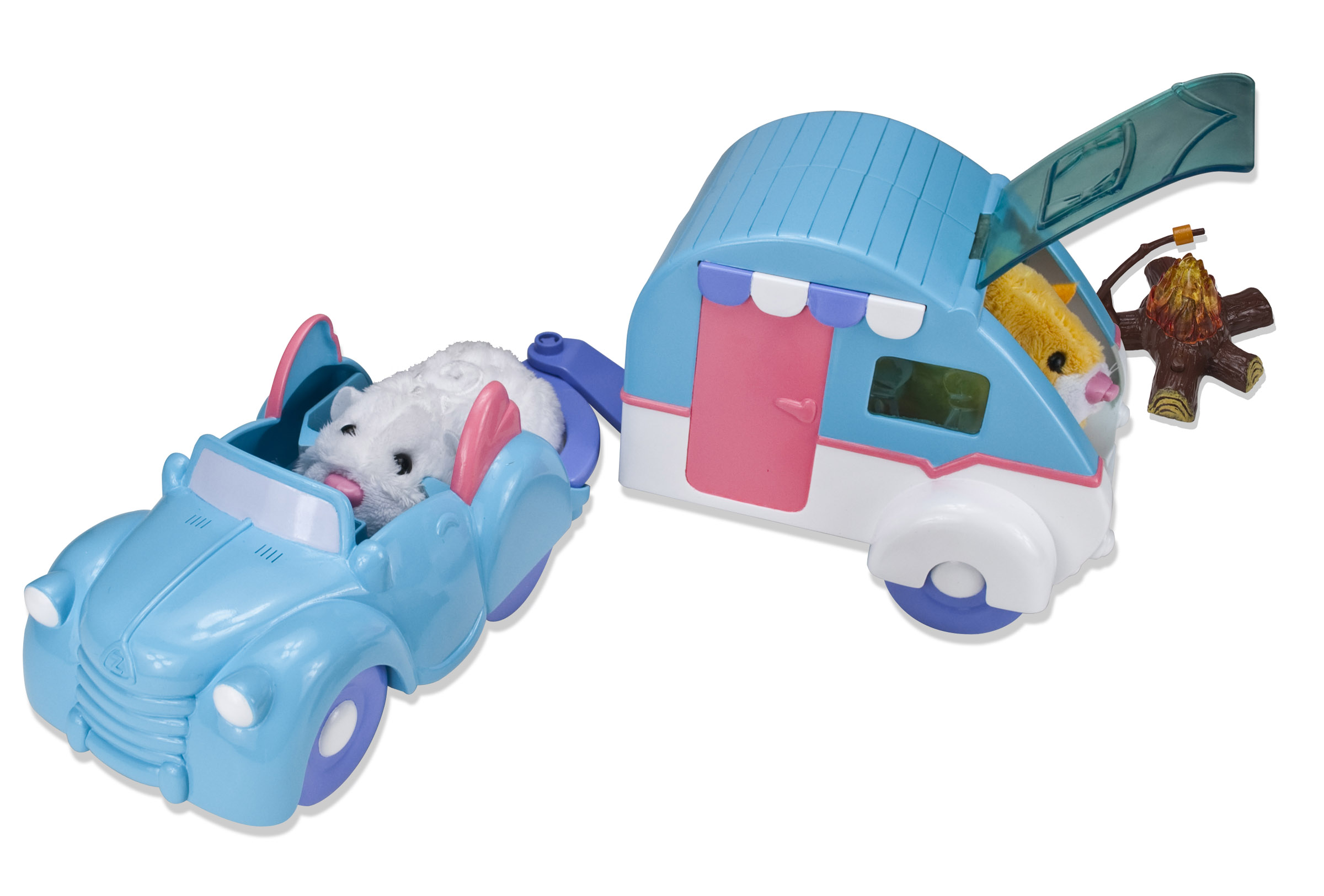 Hamster Travelling - Camper W/car