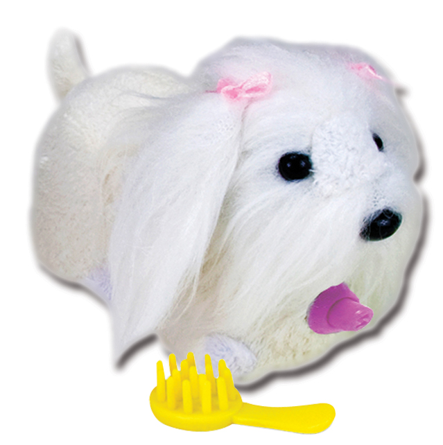 Zhu Zhu Pets Puppies - Sabrina - Maltese