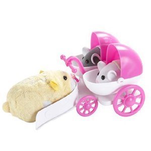 Zhu Zhu Hamster Playset: Hamster Baby Stroller
